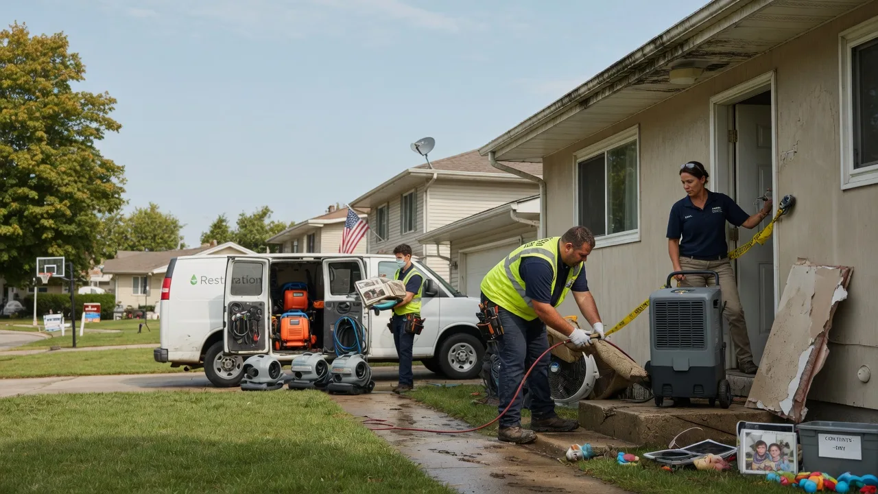 Water Damage Restoration in Hydes, MD near me